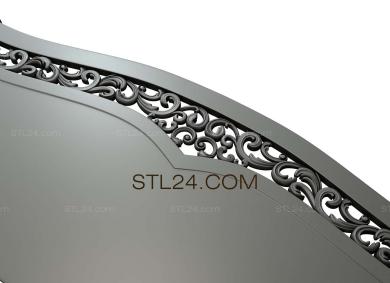 Спинки кроватей (SK_0299) 3D модель для ЧПУ станка